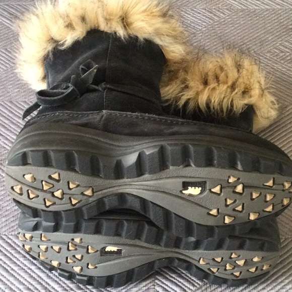 Sorel Waterproof Northern Lite size 6.5 black suede winter boots for women - Picture 9 of 11